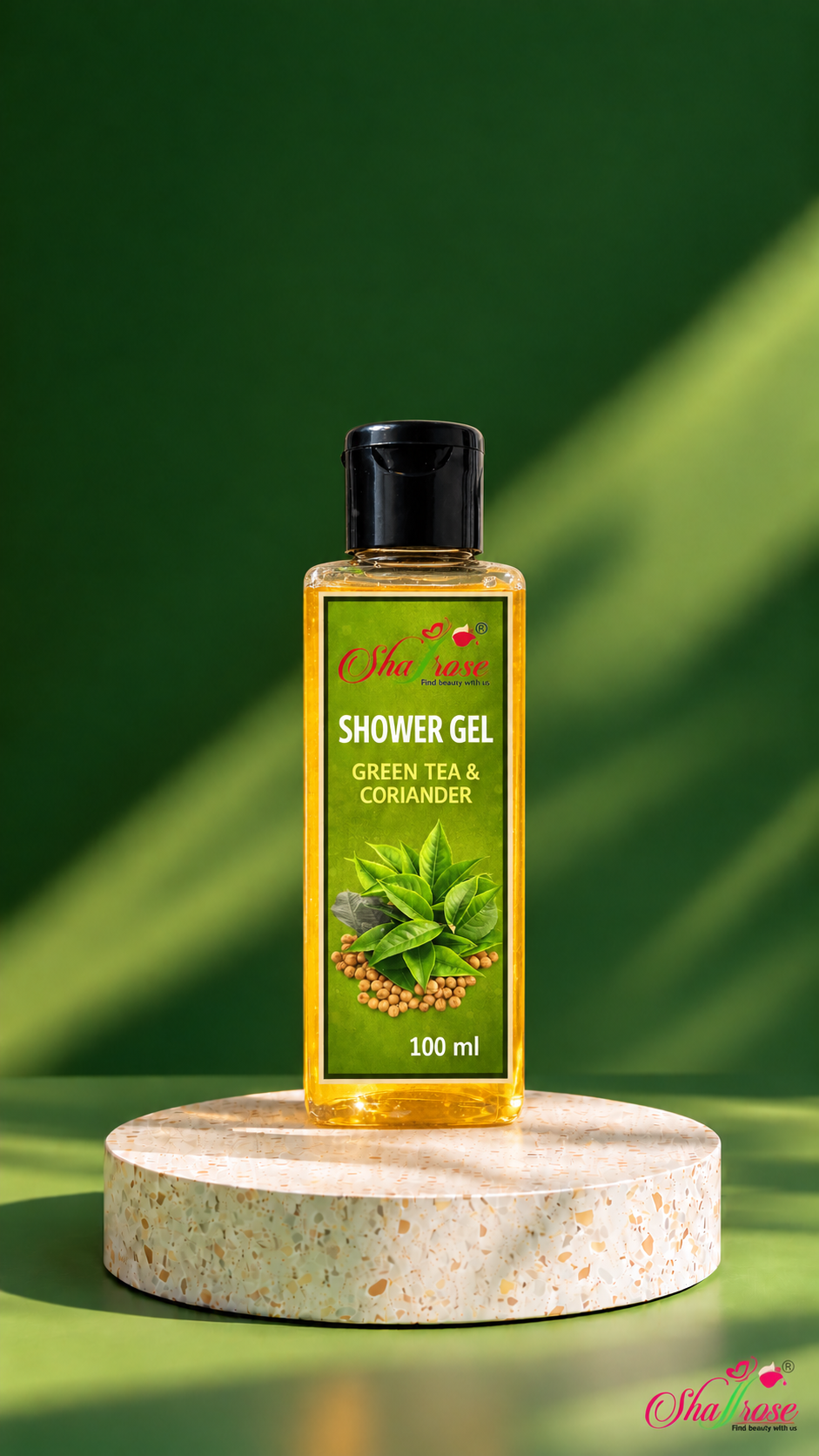 100 ML-Green Tea & Coriander Shower Gel