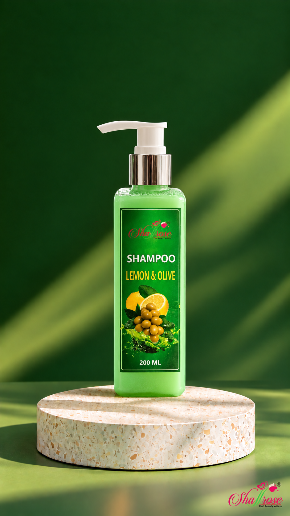 Lemon & Olive Shampoo combines the cleansing power of lemon