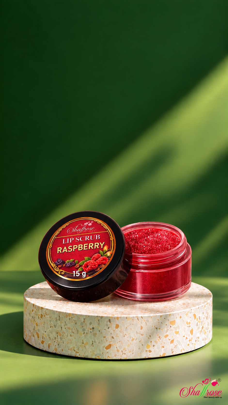 Raspberry Lip Scrub