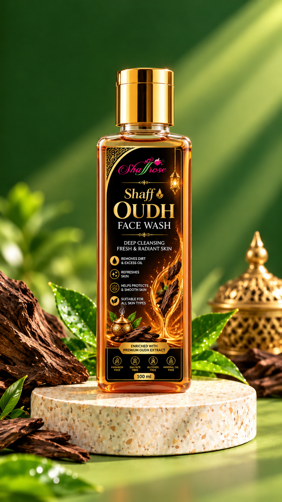 SHAFF OUDH FACE WASH – 100 ML